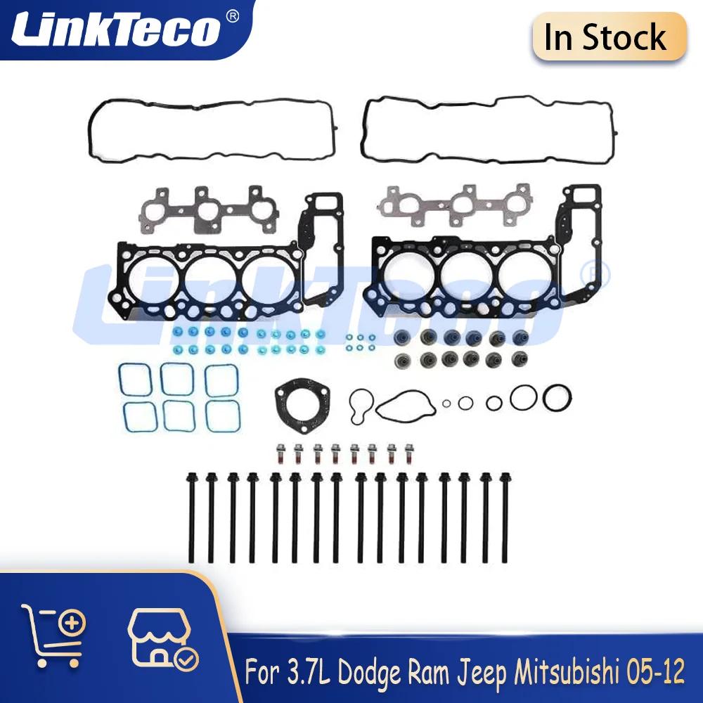 Engine Head Gasket Bolts Set Fit 3.7 L V6 EKG For Dodge Nitro DAKOTA RAM 1500 Jeep Liberty CHEROKEE GRAND CHEROKEE 01-13 3.7L
Engine Head Gasket Bolts Set Fit 3.7 L V6 EKG For Dodge Nitro DAKOTA RAM 1500 Jeep Liberty CHEROKEE GRAND CHEROKEE 01-13 3.7L