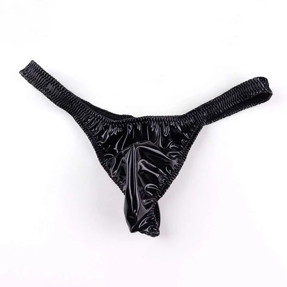 Men Jockstrap Panties Sexy Shiny PU Leather Pouch Lingerie Underwear Low Rise Thong G-String Silky Enhance T-Back Homme Slip
Men Jockstrap Panties Sexy Shiny PU Leather Pouch Lingerie Underwear Low Rise Thong G-String Silky Enhance T-Back Homme Slip