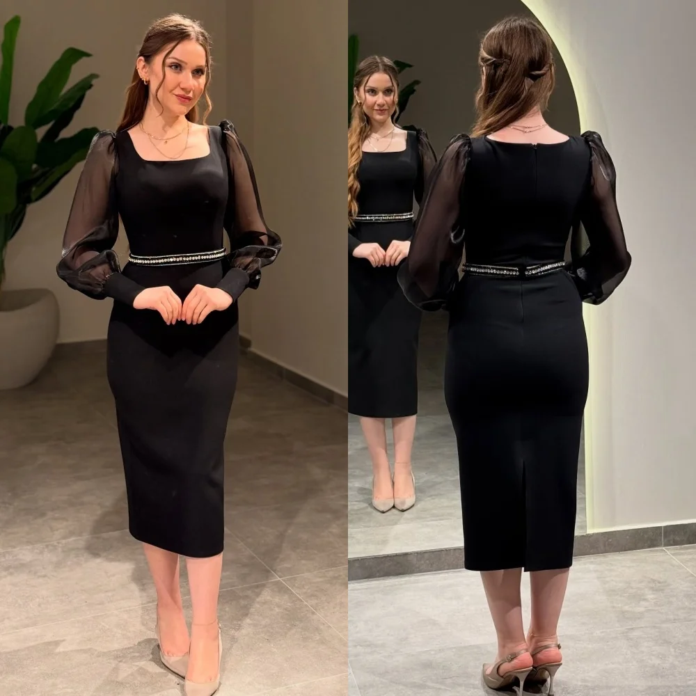 Customized Fashion Sizes Available Jersey Rhinestone Beading Straight Square Neck Midi Dresses Bespoke Occasion Dresses Classic
Customized Fashion Sizes Available Jersey Rhinestone Beading Straight Square Neck Midi Dresses Bespoke Occasion Dresses Classic