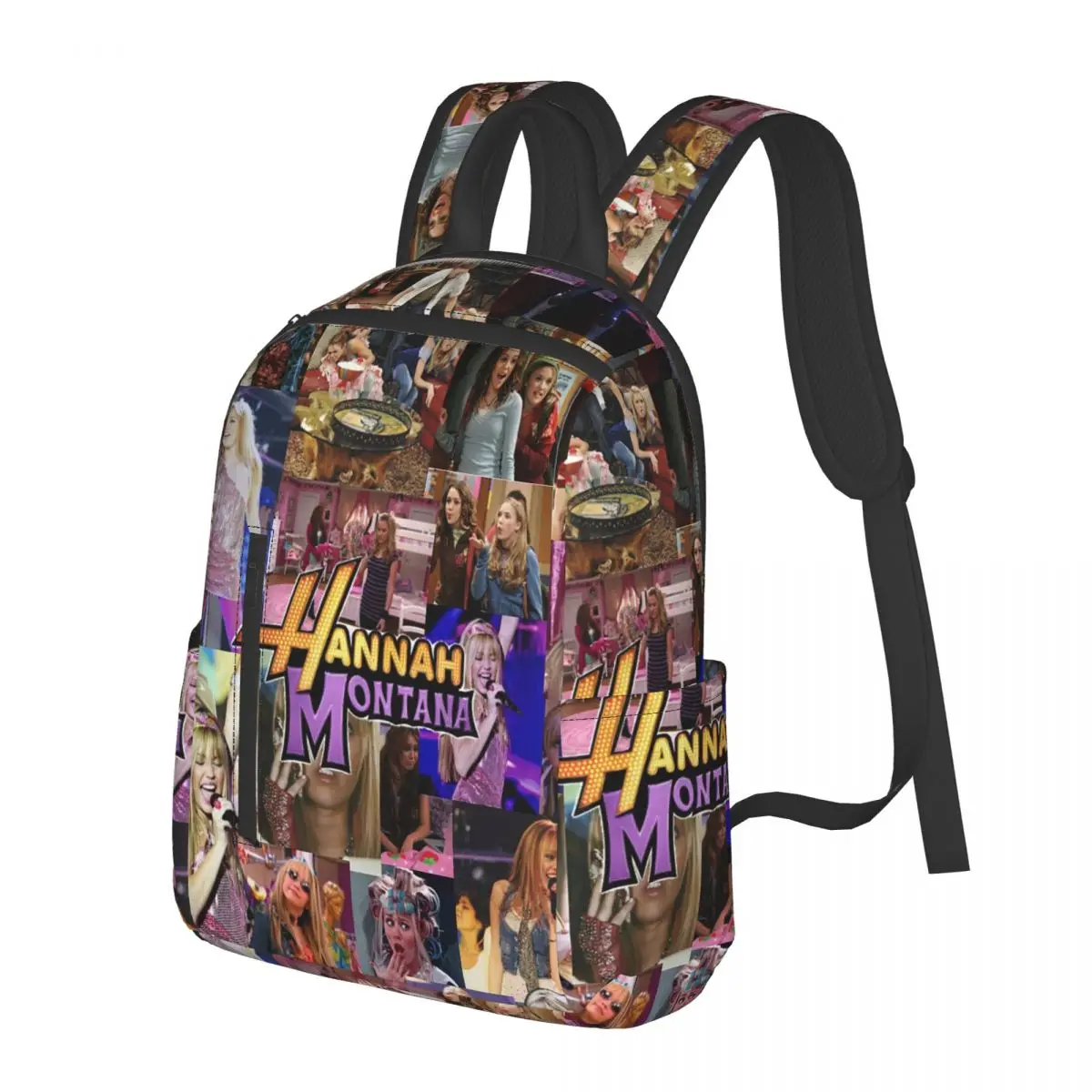 Hannah Montana Collage Student Backpack School Bag Hiking Travel Daypack for Boys Girls Bookbag Shoulder Bags
Hannah Montana Collage Student Backpack School Bag Hiking Travel Daypack for Boys Girls Bookbag Shoulder Bags