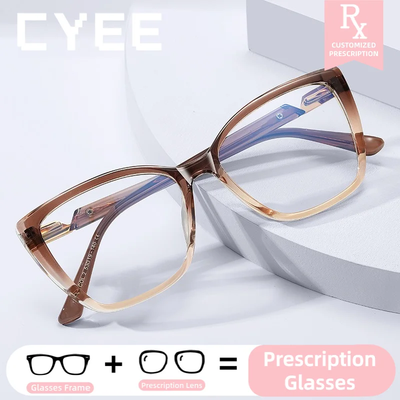 CYEE Personalized Glasses Anti Blue Light HD Progressive Lens Photochromic Myopia Eyeglasses Custom Prescription Optical Eyewear
CYEE Personalized Glasses Anti Blue Light HD Progressive Lens Photochromic Myopia Eyeglasses Custom Prescription Optical Eyewear
