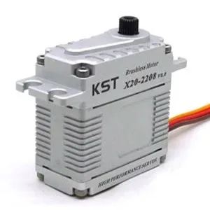 KST X20-2208 V8.0 18KG Aluminum Alloy 7075 DC 7.4V 120° Total Travel Digital High-voltage High-torque Digital Servo
KST X20-2208 V8.0 18KG Aluminum Alloy 7075 DC 7.4V 120° Total Travel Digital High-voltage High-torque Digital Servo