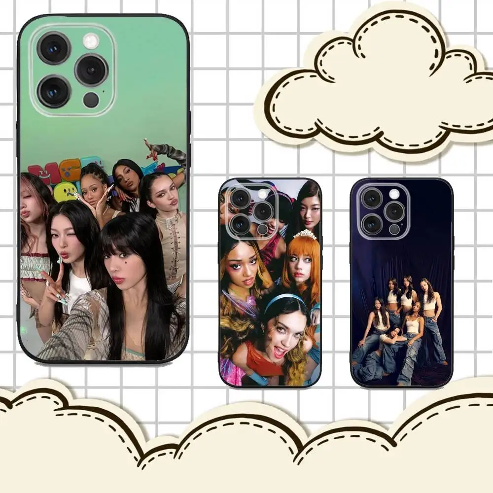 Hot Music K-KATSEYE Phone Case For iPhone 16e,16,15,14,13,12,11,Pro,X,XS,Max,XR,Plus,Mini Soft Black Cover
Hot Music K-KATSEYE Phone Case For iPhone 16e,16,15,14,13,12,11,Pro,X,XS,Max,XR,Plus,Mini Soft Black Cover