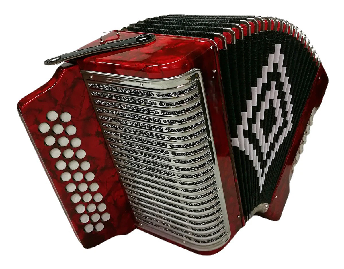 Button Accordion Solo and Ensemble Musical Instrument for Home and Classroom(B3112SB)
Button Accordion Solo and Ensemble Musical Instrument for Home and Classroom(B3112SB)