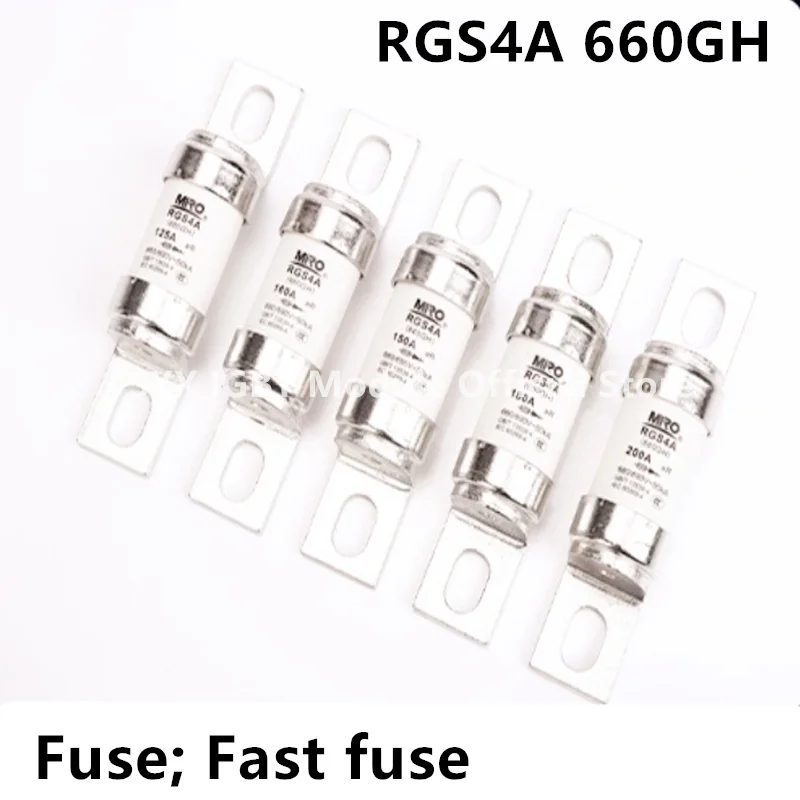 1PCS Fusible Piezas 100% Nuevo RGS4A 75A 100A 125A 150A 160A 180A 200A aR 660GH 690V
1PCS Fusible Piezas 100% Nuevo RGS4A 75A 100A 125A 150A 160A 180A 200A aR 660GH 690V