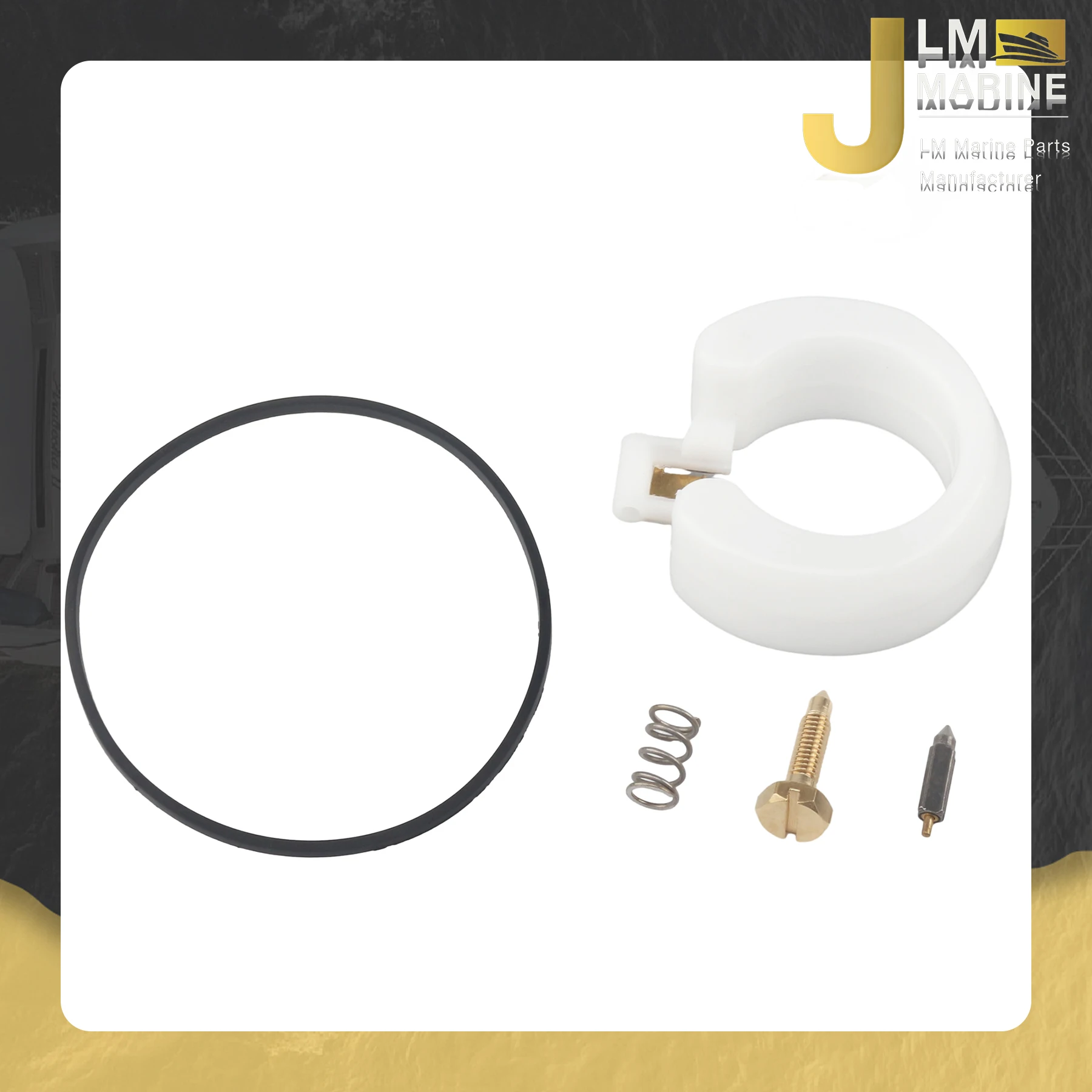 JLM 13910-93E11 Compatible with Suzuki 2 Stroke 4-Stroke 9.9 15 HP Boat Motor Marine Outboard Carburetor Repair Kit W/ Float
JLM 13910-93E11 Compatible with Suzuki 2 Stroke 4-Stroke 9.9 15 HP Boat Motor Marine Outboard Carburetor Repair Kit W/ Float
