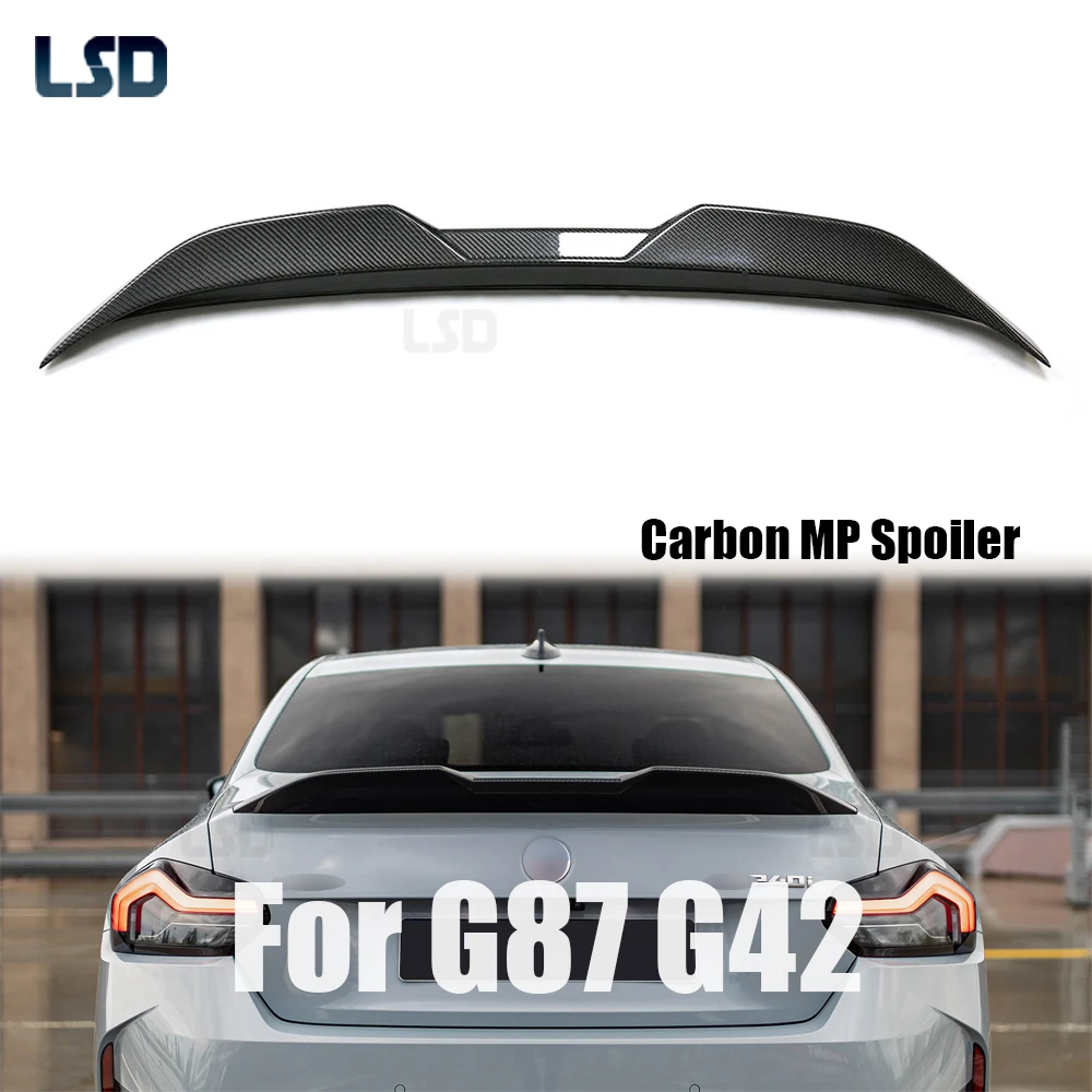 MP Style For BMW 2022+ M2 G87 The 2 Series G42 Coupe M235 M240 Real Carbon Fiber Rear Trunk Spoiler Wings Tailfins Duckbill
MP Style For BMW 2022+ M2 G87 The 2 Series G42 Coupe M235 M240 Real Carbon Fiber Rear Trunk Spoiler Wings Tailfins Duckbill