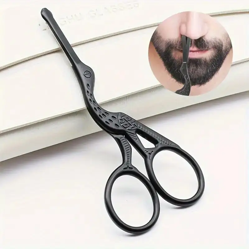 Round Head Stainless Steel Nose Hair Scissors Stork Type BeautyScissors For Eyebrows Nose Hair Beard Ear Hair Eyebrow Scissors
Round Head Stainless Steel Nose Hair Scissors Stork Type BeautyScissors For Eyebrows Nose Hair Beard Ear Hair Eyebrow Scissors