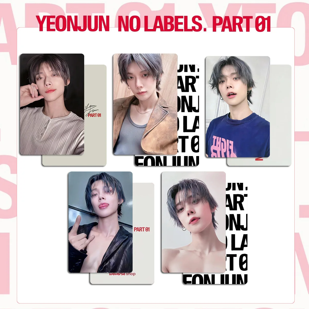 5pcs/set Idols YEONJUN Photo Card SOLO Album NO LABELS: PART 01 LOMO Card YEONJUN Fans Collection Gifts
5pcs/set Idols YEONJUN Photo Card SOLO Album NO LABELS: PART 01 LOMO Card YEONJUN Fans Collection Gifts