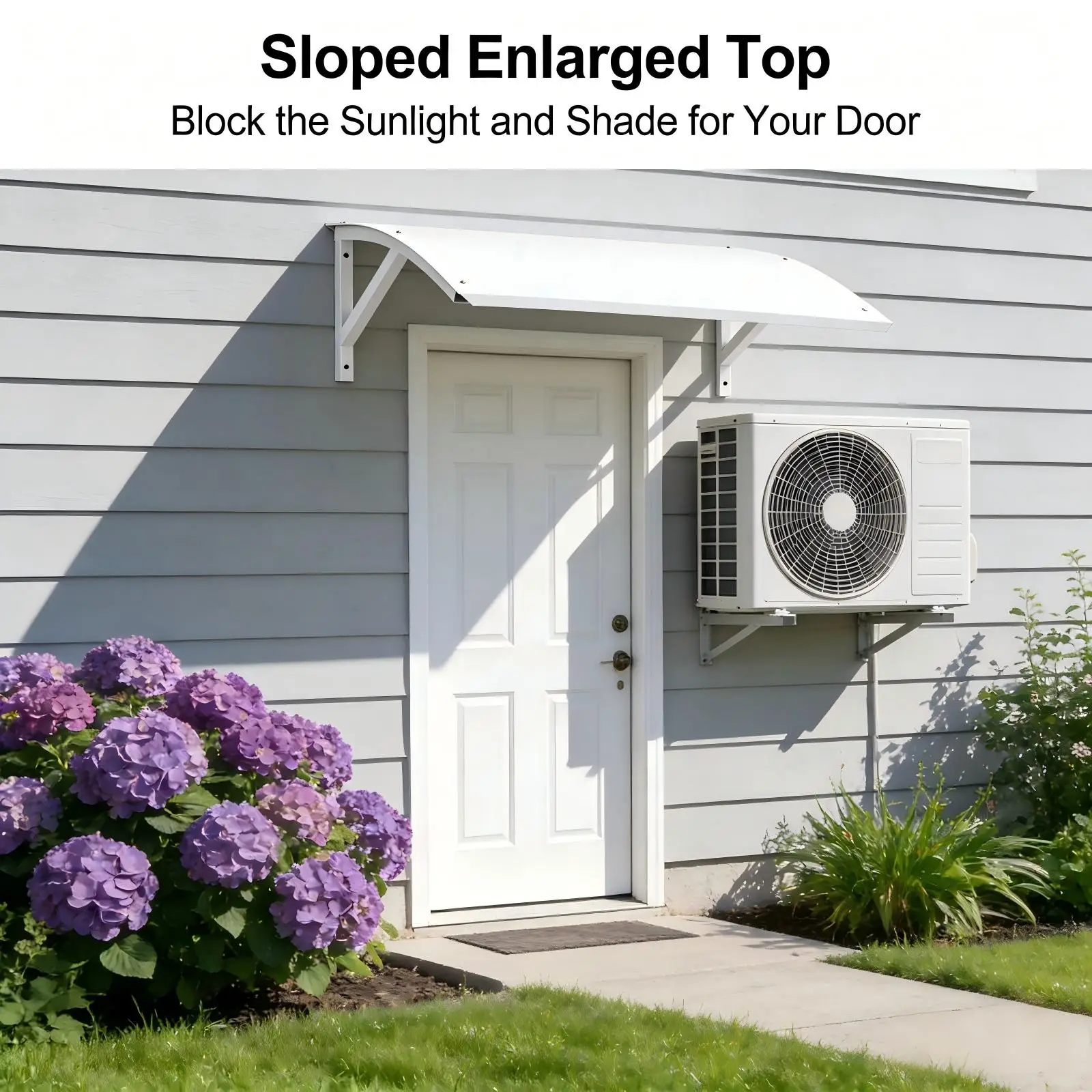 Белый оцинкованный стальной навес для наружного блока кондиционера, защита от солнца, чехол для кондиционера для наружных блоков
Белый оцинкованный стальной навес для наружного блока кондиционера, защита от солнца, чехол для кондиционера для наружных блоков