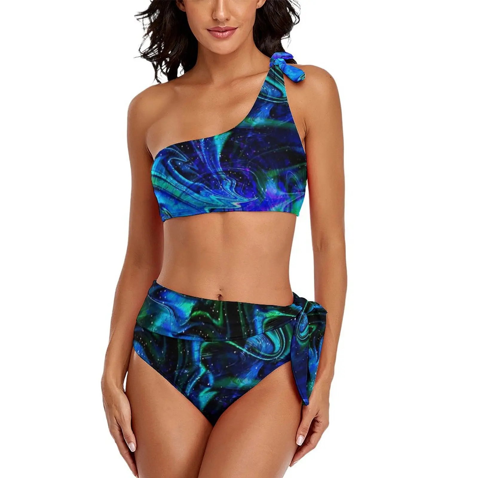 Contrast Color Bikini Set Swirls Print Bikini Swimsuit Sexy High Waist Classic Swimwear Rave Two Piece Swimsuits
Contrast Color Bikini Set Swirls Print Bikini Swimsuit Sexy High Waist Classic Swimwear Rave Two Piece Swimsuits