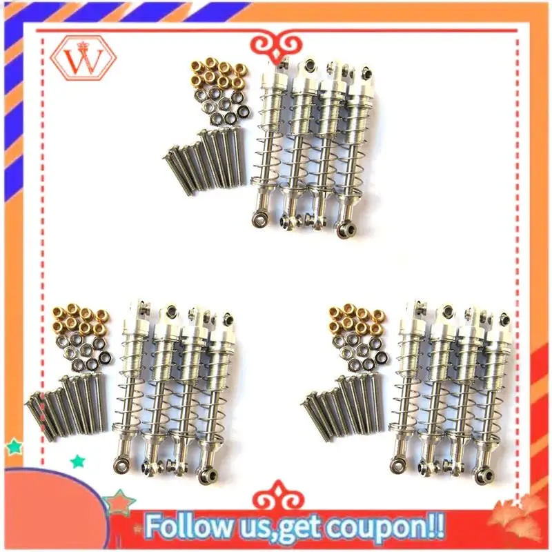 Durable 12Pcs Shock Absorber Damper For WPL C14 C24 MN D90 D91 D99S RC Car Accessories,Silver
Durable 12Pcs Shock Absorber Damper For WPL C14 C24 MN D90 D91 D99S RC Car Accessories,Silver