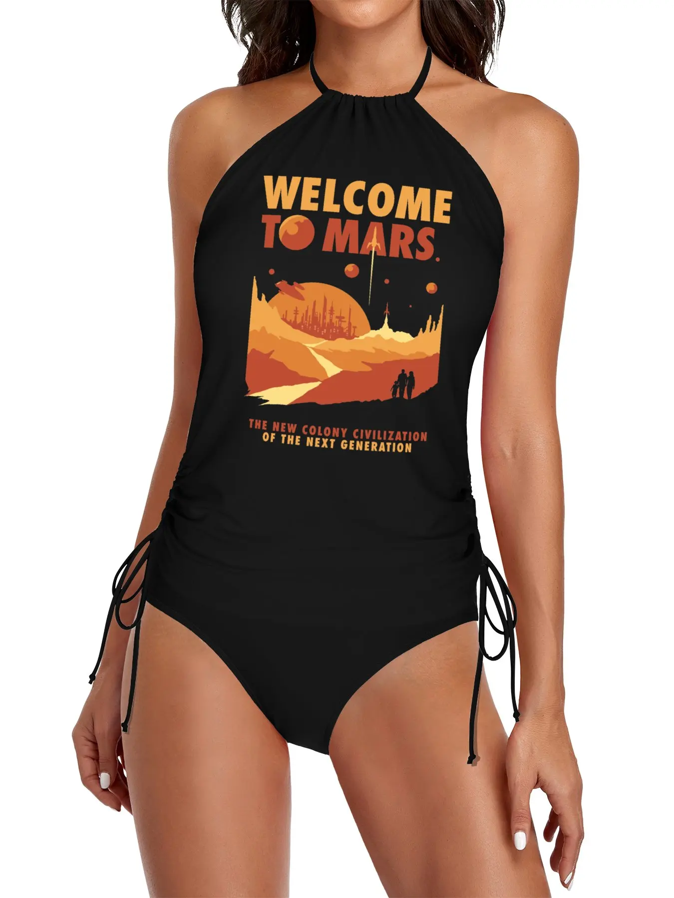 Welcome to Mars Split Swimsuit Set Beach shirt full women swimsuit Beach outfit bathing suits woman
Welcome to Mars Split Swimsuit Set Beach shirt full women swimsuit Beach outfit bathing suits woman