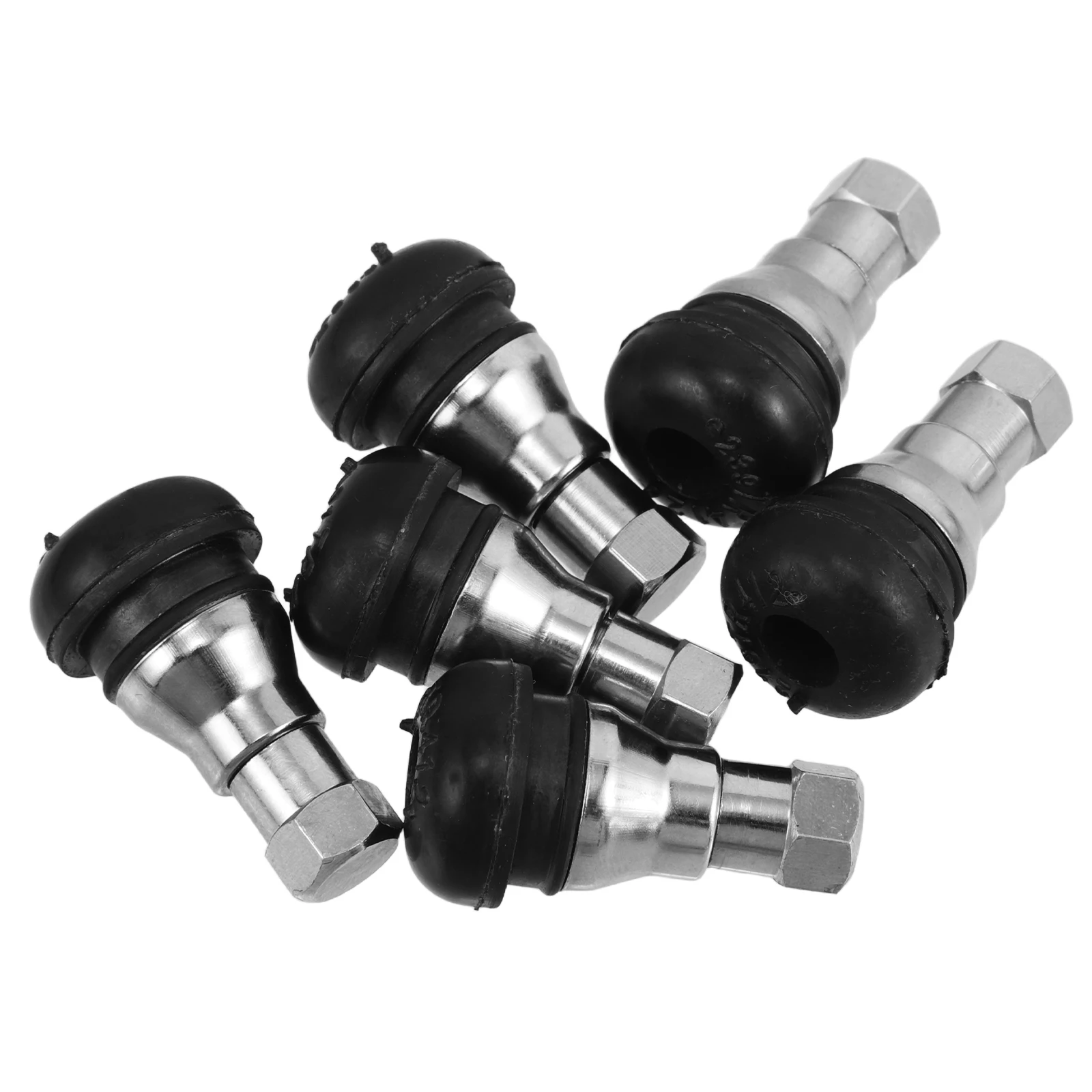 6pcs Snapin Tire Valve Stems Pure Copper Core HeavyDuty ExplosionProof Car Truck Universal Fit Rubber Tubeless
6pcs Snapin Tire Valve Stems Pure Copper Core HeavyDuty ExplosionProof Car Truck Universal Fit Rubber Tubeless