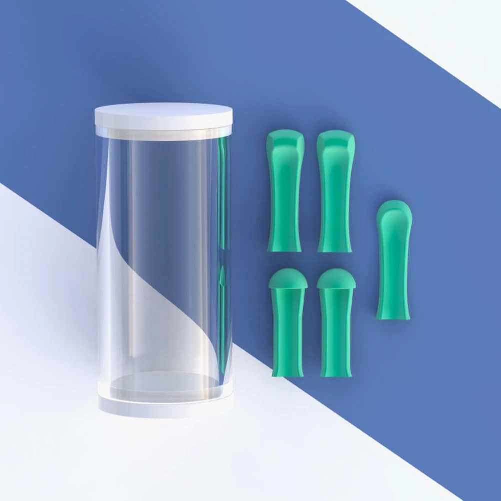 5 Piece Set Silicone Ear Spoon Tips Replacement Cover for Earwax Removal Tools Green Small Soft Practical Compatible Accessories 
5 Piece Set Silicone Ear Spoon Tips Replacement Cover for Earwax Removal Tools Green Small Soft Practical Compatible Accessories