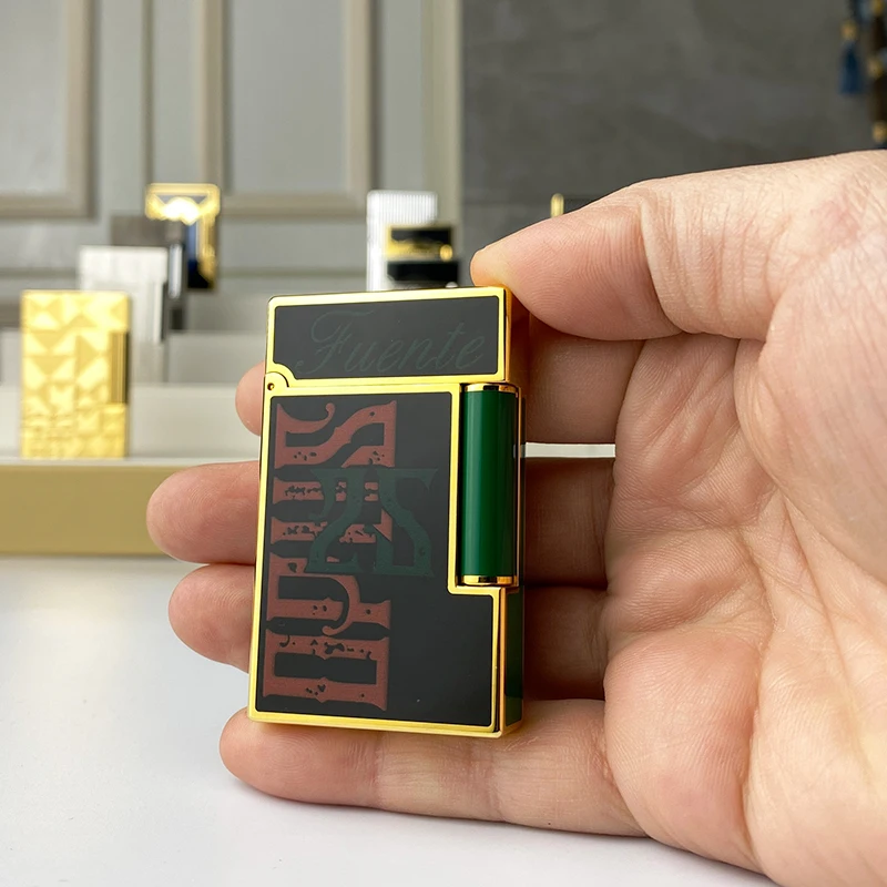 New commemorative edition single and double flame luxury lighter Ping Sound natural paint cigarette smoking butane lighter 18132
New commemorative edition single and double flame luxury lighter Ping Sound natural paint cigarette smoking butane lighter 18132