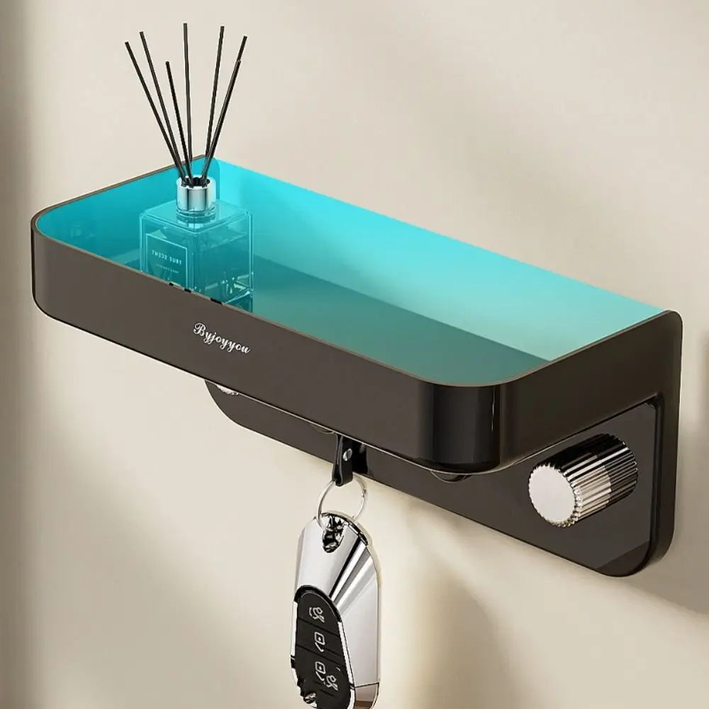Ящик для хранения без сверления, экономящий место, креативная настенная полка с крючком на присоске, многофункциональная полка для хранения, кухня
Ящик для хранения без сверления, экономящий место, креативная настенная полка с крючком на присоске, многофункциональная полка для хранения, кухня