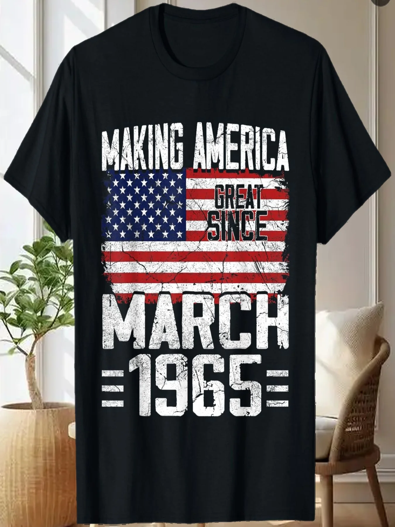 Футболка с американским флагом США на день рождения в 1968 году
Футболка с американским флагом США на день рождения в 1968 году