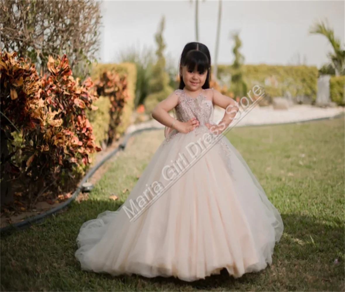 Cute Flower Girl Dress Wedding Fluffy Mesh Sleeveless Bows Children's Party Dresses Banquet Performance Customization
Cute Flower Girl Dress Wedding Fluffy Mesh Sleeveless Bows Children's Party Dresses Banquet Performance Customization