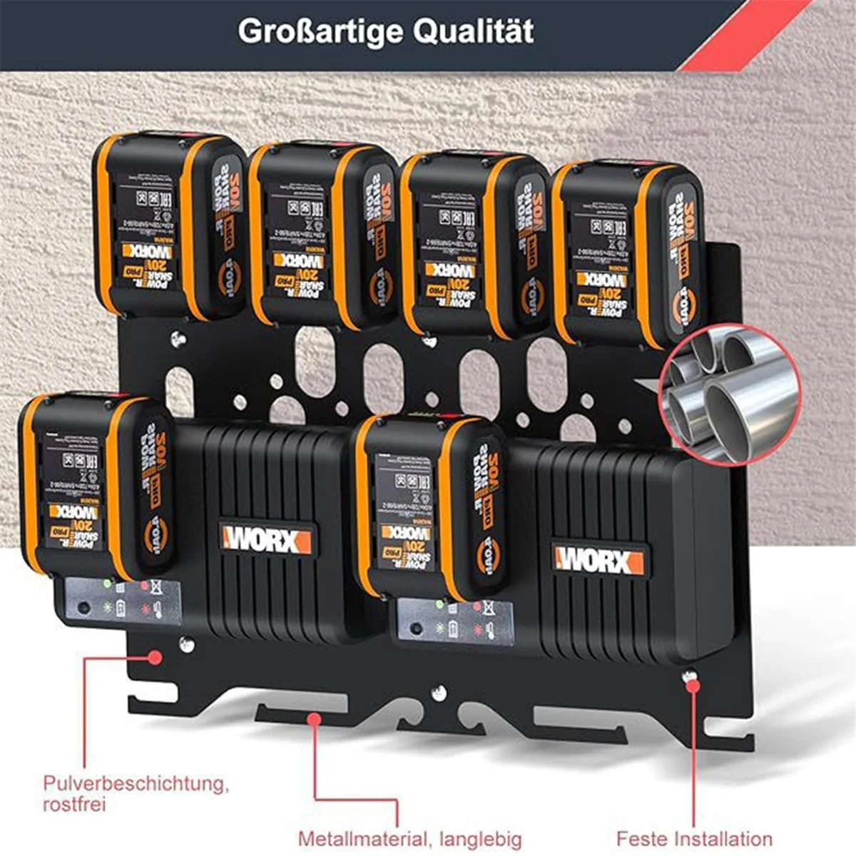 TR-gMultifunctional Wall Mount Bracket for Wickers 20V Battery WA3551 WX372 WA3867 3880 3883 WA3860
TR-gMultifunctional Wall Mount Bracket for Wickers 20V Battery WA3551 WX372 WA3867 3880 3883 WA3860