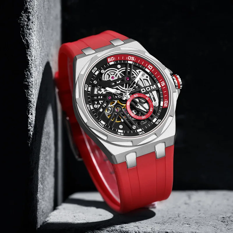 DOM Fully Automatic Mechanical Hollow Watches for Men1688 Fashion Sports Waterproof Luminous Luxury Watch Relógio Masculino
DOM Fully Automatic Mechanical Hollow Watches for Men1688 Fashion Sports Waterproof Luminous Luxury Watch Relógio Masculino