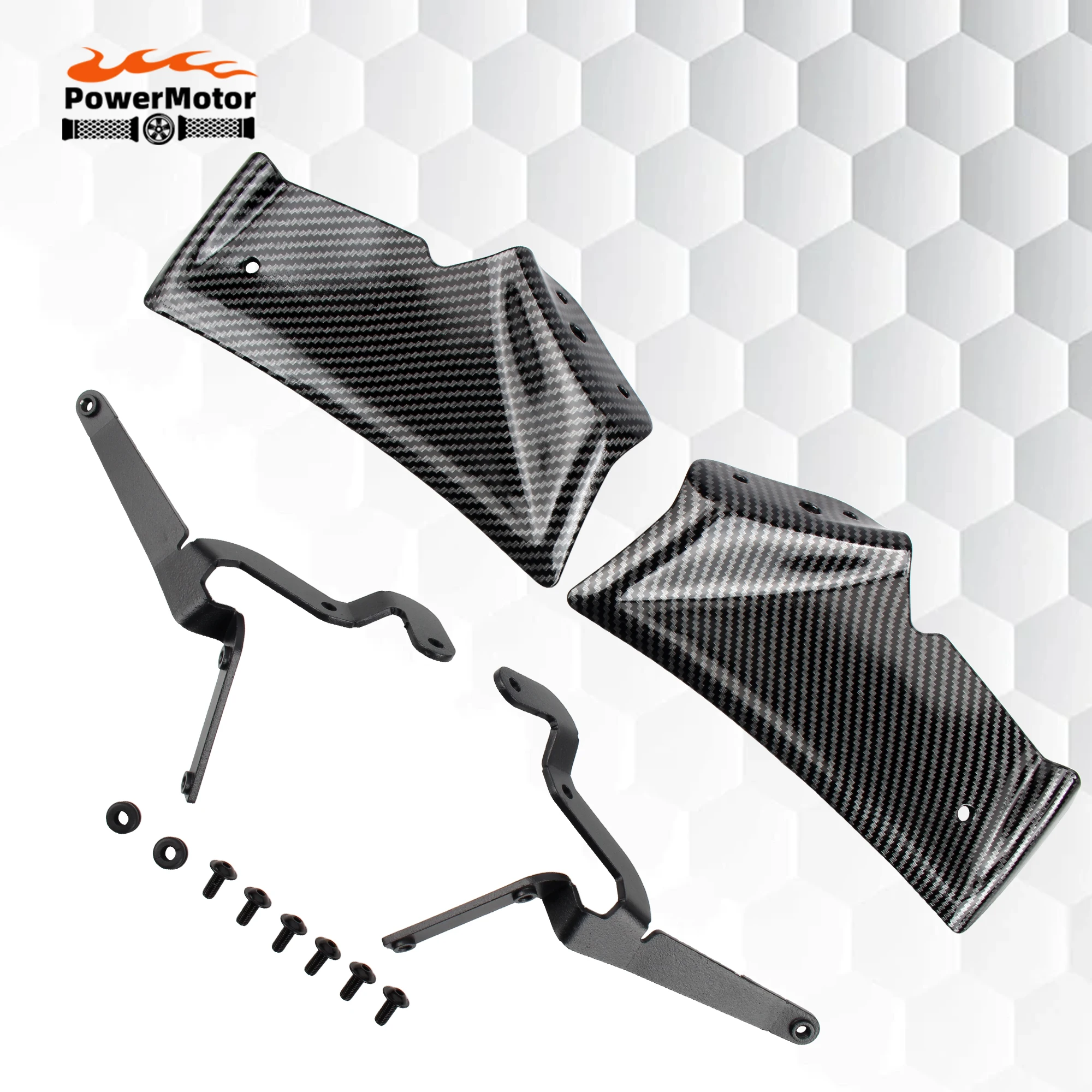 For YAMAHA Motorcycle Sport Downforce Naked Frontal Spoilers Aerodynamic Wing Front Spoiler Kit MT-10 MT 10 SP MT10 Accessories
For YAMAHA Motorcycle Sport Downforce Naked Frontal Spoilers Aerodynamic Wing Front Spoiler Kit MT-10 MT 10 SP MT10 Accessories