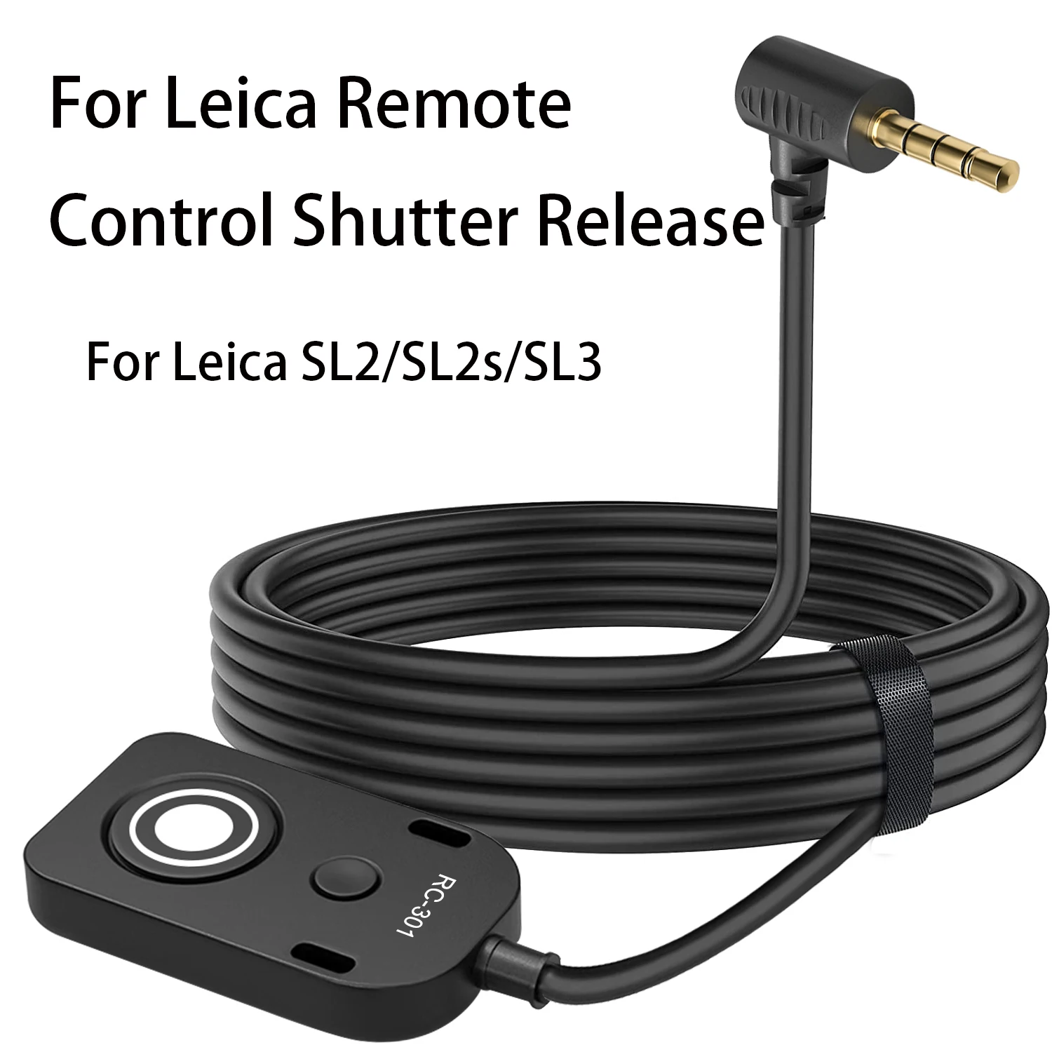 RC-301 For Leica SL2/SL2S/SL3 Remote Control Shutter Release camera mini cable shutter release (196.9in/11.8in)
RC-301 For Leica SL2/SL2S/SL3 Remote Control Shutter Release camera mini cable shutter release (196.9in/11.8in)