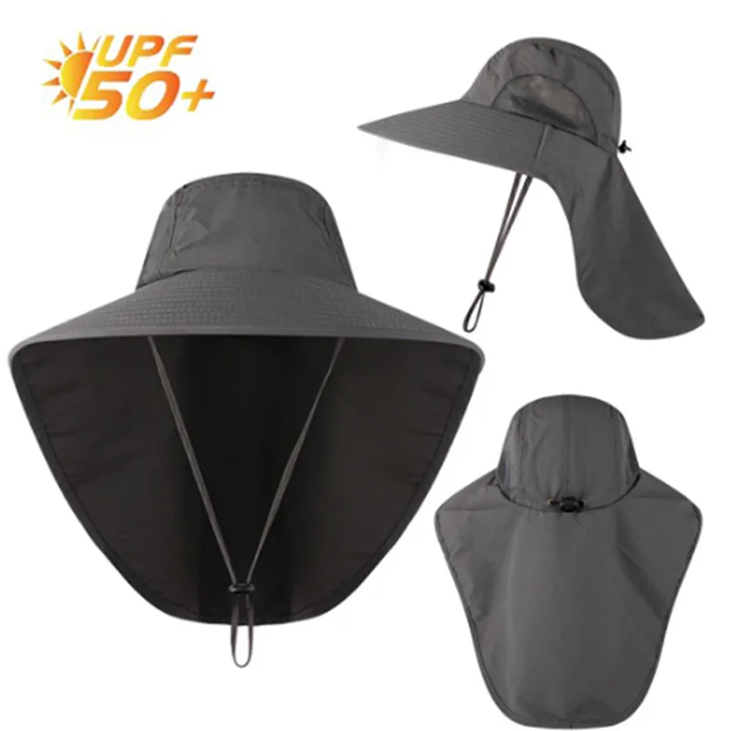 Adjustable Wide Brim Sun Hat with Neck Flap For men women Outdoor 50+UPF Protection Cap Hiking Fishing Hat
Adjustable Wide Brim Sun Hat with Neck Flap For men women Outdoor 50+UPF Protection Cap Hiking Fishing Hat