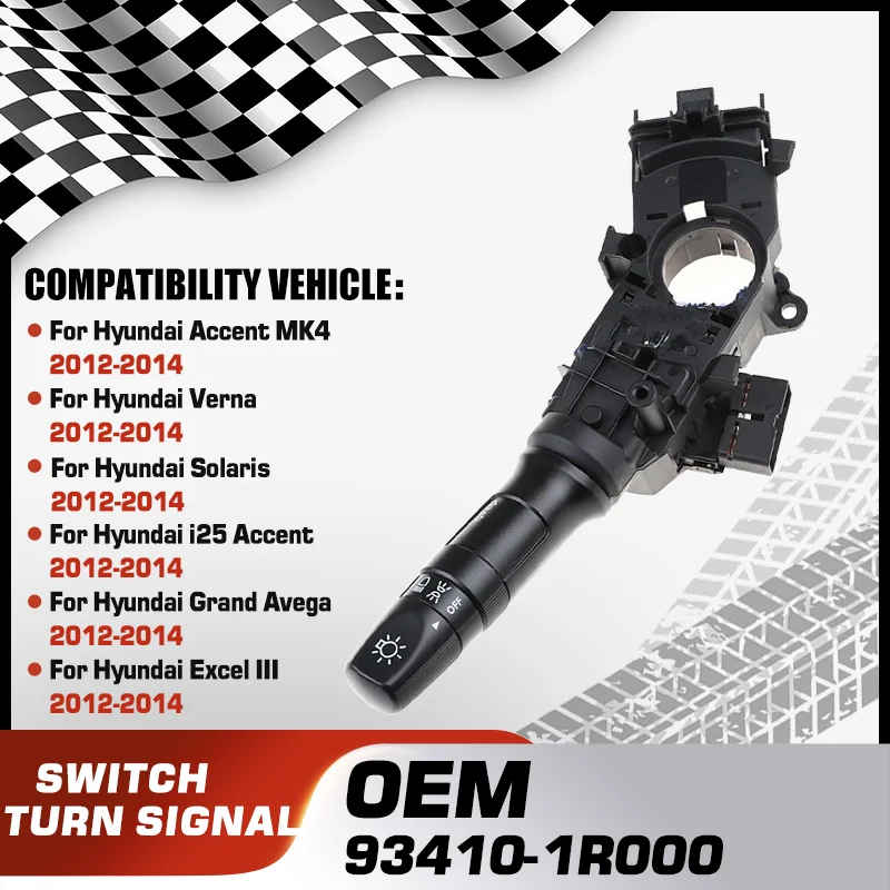 Car Turn Signal Switch For Hyundai Accent Hyundai Verna Hyundai Solaris Hyundai i25 Accent Hyundai Grand Avega Hyundai Excel III
Car Turn Signal Switch For Hyundai Accent Hyundai Verna Hyundai Solaris Hyundai i25 Accent Hyundai Grand Avega Hyundai Excel III