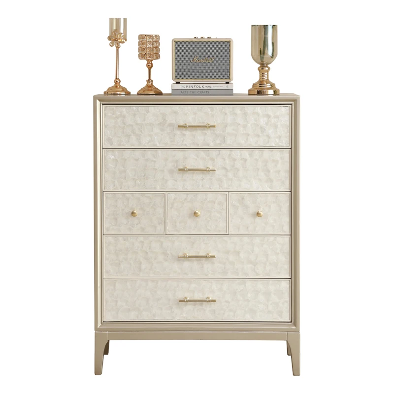 **American light luxury solid wood chest modern simple living room bedroom storage drawer locker home
**American light luxury solid wood chest modern simple living room bedroom storage drawer locker home