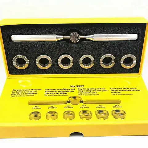 Pro Back Case Opener Cover Remover For Rolex For Tudor Watch Repair Tool Kit