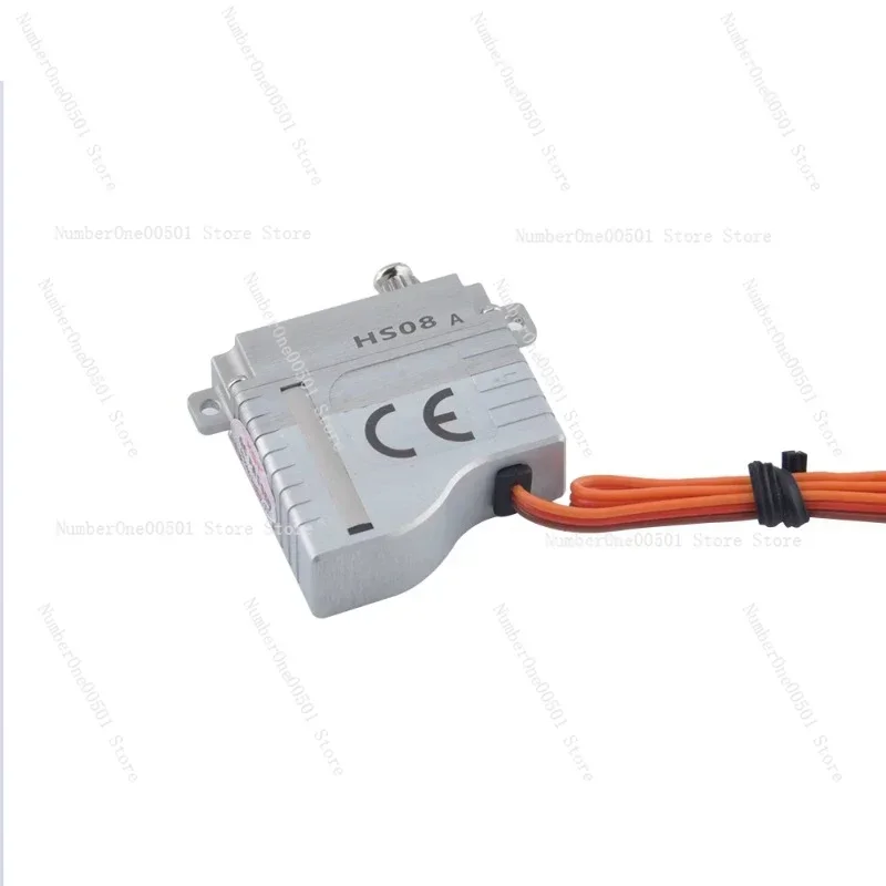 HS08 A/B full metal teeth high pressure miniature drone helicopter glider high torque steering gear
HS08 A/B full metal teeth high pressure miniature drone helicopter glider high torque steering gear