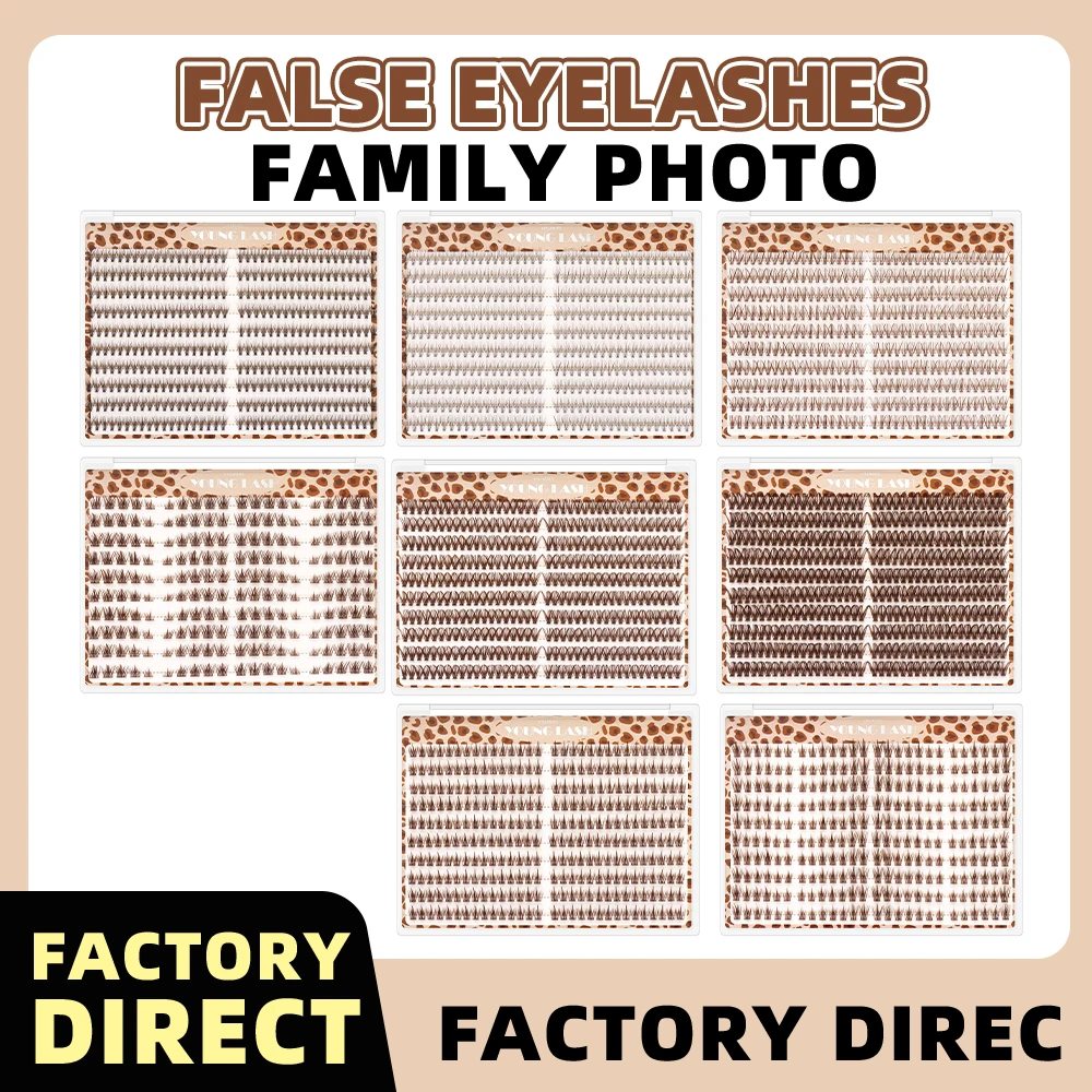 YOUNG LASH Large Capacity Brown Pure Wild Manga Fairy 30/40P Wheat Ears Natural Extend Thick Grafting False Eyelashes
YOUNG LASH Large Capacity Brown Pure Wild Manga Fairy 30/40P Wheat Ears Natural Extend Thick Grafting False Eyelashes