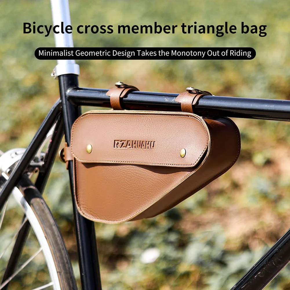 Bike Retro Triangle Bag PVC Bicycle Front Frame Bag Large Capacity Bicycle Frame Storage Bag for Mountain Road Bike
Bike Retro Triangle Bag PVC Bicycle Front Frame Bag Large Capacity Bicycle Frame Storage Bag for Mountain Road Bike