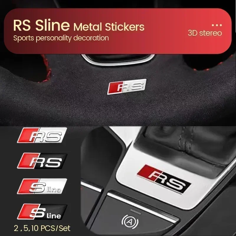 3D Aluminum SLINE RS Badge Car Steering Wheel Sticker Auto Emblem Accessories for Audi Sline RS TT A3 A6 S4 S7 Q3 Q7 C5 C6 B7 B8
3D Aluminum SLINE RS Badge Car Steering Wheel Sticker Auto Emblem Accessories for Audi Sline RS TT A3 A6 S4 S7 Q3 Q7 C5 C6 B7 B8