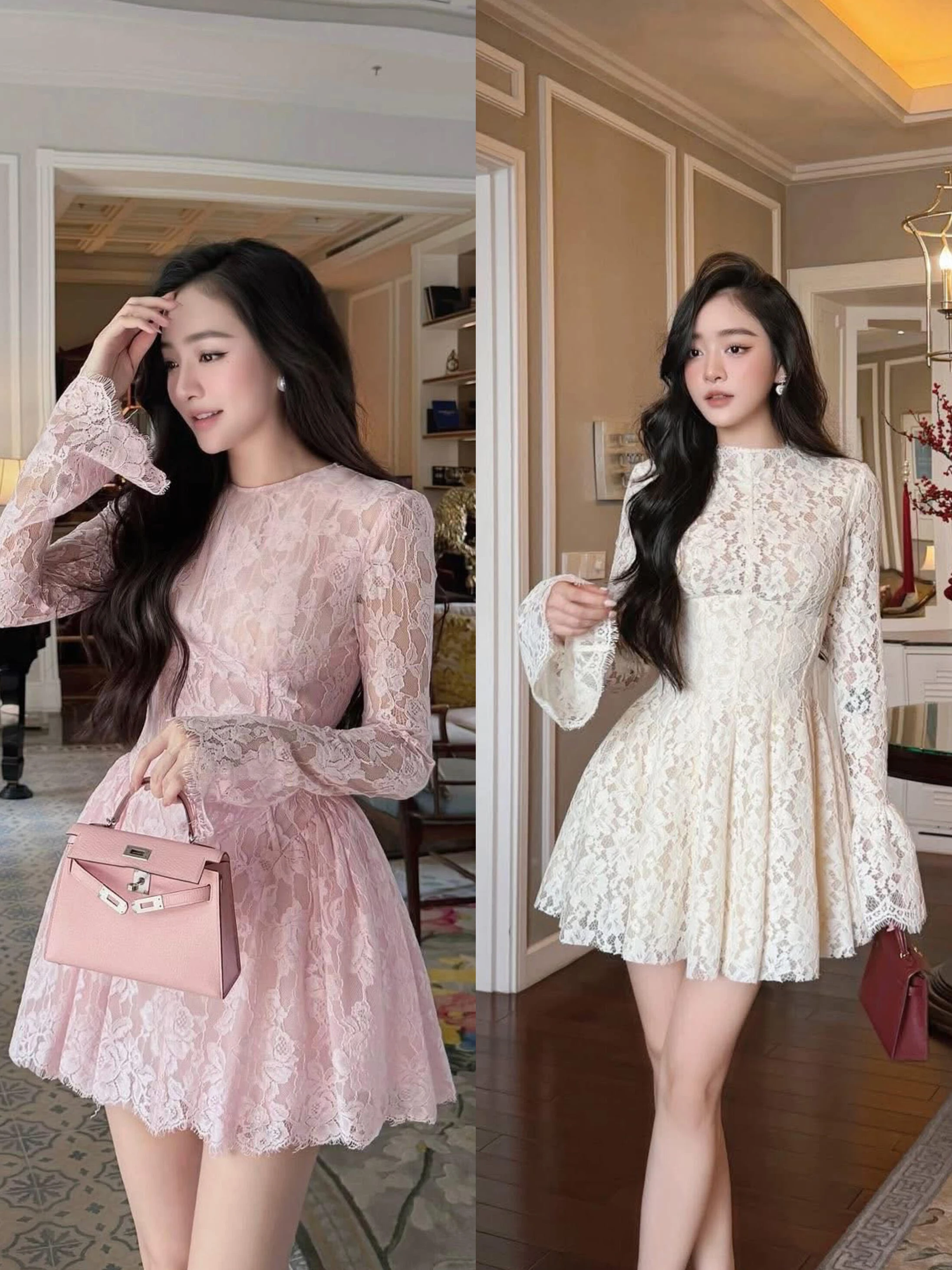 Elegant Lace Summer Dress Women's High Waist Slim Fit A-Line Skirt Long Sleeve Zipper Back Closure round Neckline for Various...
Elegant Lace Summer Dress Women's High Waist Slim Fit A-Line Skirt Long Sleeve Zipper Back Closure round Neckline for Various...