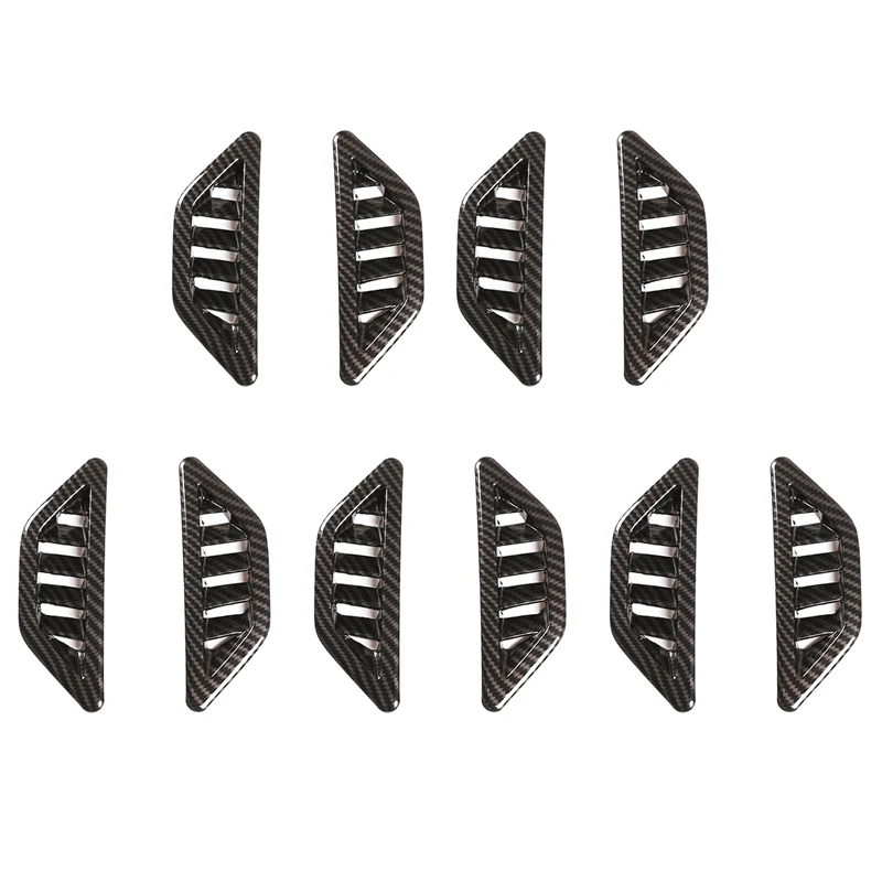 5X Carbon Fiber Dashboard Side Air Outlet Trim Air Conditioner Grille For Toyota 86 Subaru BRZ 2012-2020
5X Carbon Fiber Dashboard Side Air Outlet Trim Air Conditioner Grille For Toyota 86 Subaru BRZ 2012-2020