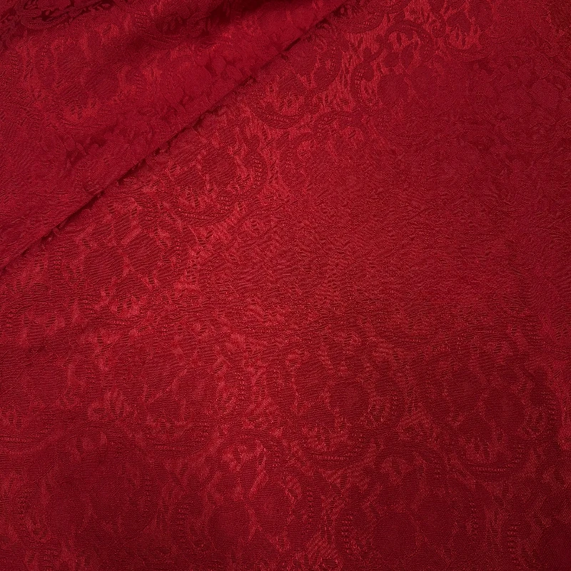 Classic Relief Red Three Dimensional Flower Wreath Rose Jacquard Polyester Cotton Fabric Non Elastic Dress Cheongsam Set Fabric
Classic Relief Red Three Dimensional Flower Wreath Rose Jacquard Polyester Cotton Fabric Non Elastic Dress Cheongsam Set Fabric