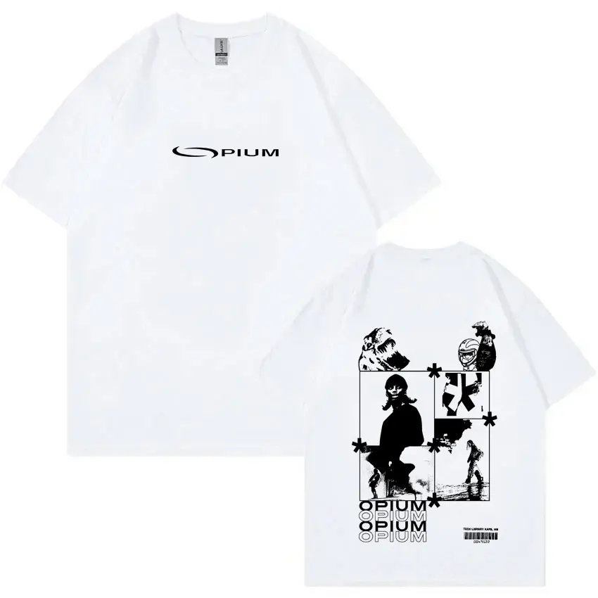 Playboi Carti I AM MUSIC Opium Logo Double Sided Print T-shirt Men Women Fashion Rap Streetwear Male Hip Hop Oversized T Shirts
Playboi Carti I AM MUSIC Opium Logo Double Sided Print T-shirt Men Women Fashion Rap Streetwear Male Hip Hop Oversized T Shirts