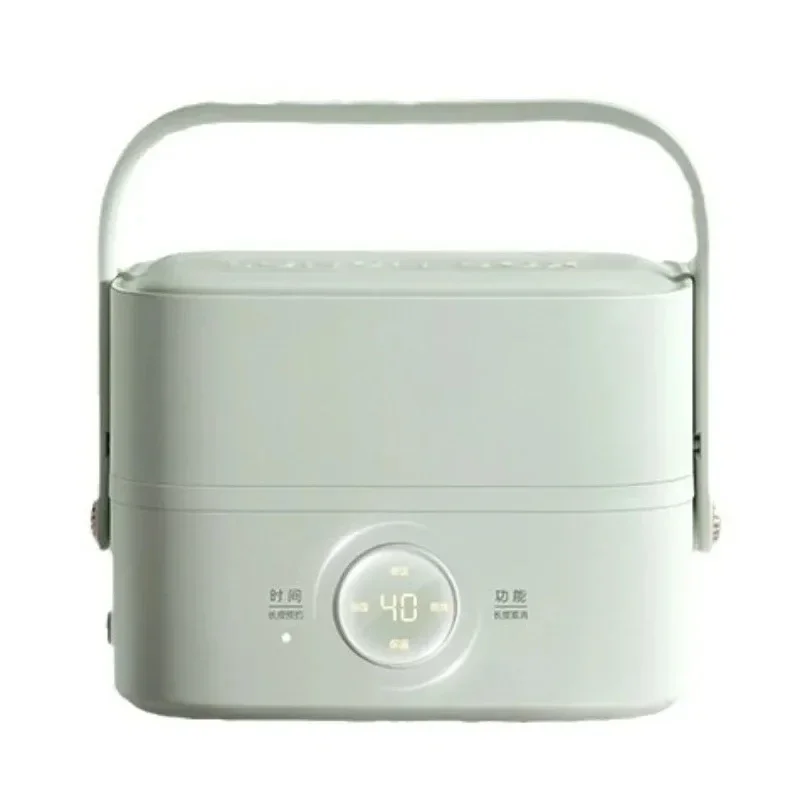 Plug-in heating electric lunch box, 304 stainless steel office worker with rice artifact
Plug-in heating electric lunch box, 304 stainless steel office worker with rice artifact