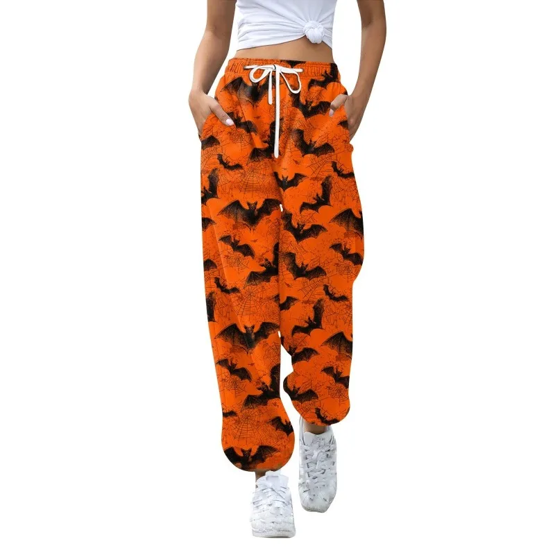 2025 Women's Fashion Party Pants Halloween Retro Bat Pumpkin 3D Printed Casual Pants Comfortable Breathable Sports Pants
2025 Women's Fashion Party Pants Halloween Retro Bat Pumpkin 3D Printed Casual Pants Comfortable Breathable Sports Pants