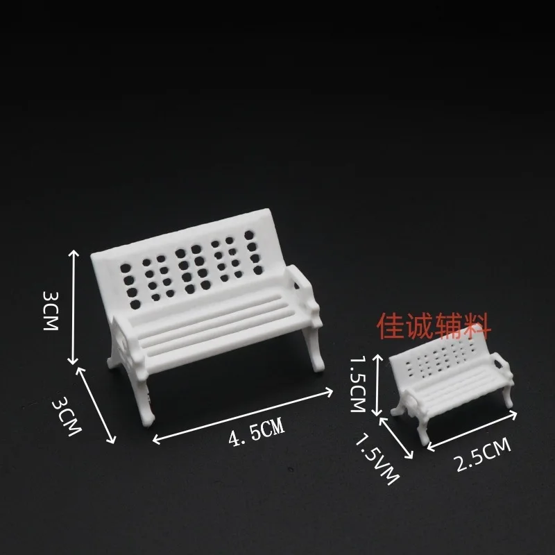 6pcs Miniature Plastic Chair Realistic Design For Dollhouse Fairy Garden Decor Desktop Ornament Simulation Bench Mini Furniture
6pcs Miniature Plastic Chair Realistic Design For Dollhouse Fairy Garden Decor Desktop Ornament Simulation Bench Mini Furniture