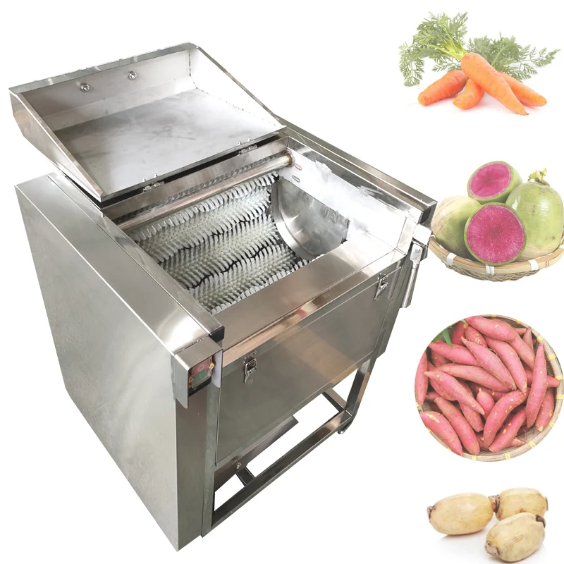 Commercial brush roll washing machine Potato sweet potato multi-function peeling machine Peeling cleaning machine stainless stee
Commercial brush roll washing machine Potato sweet potato multi-function peeling machine Peeling cleaning machine stainless stee