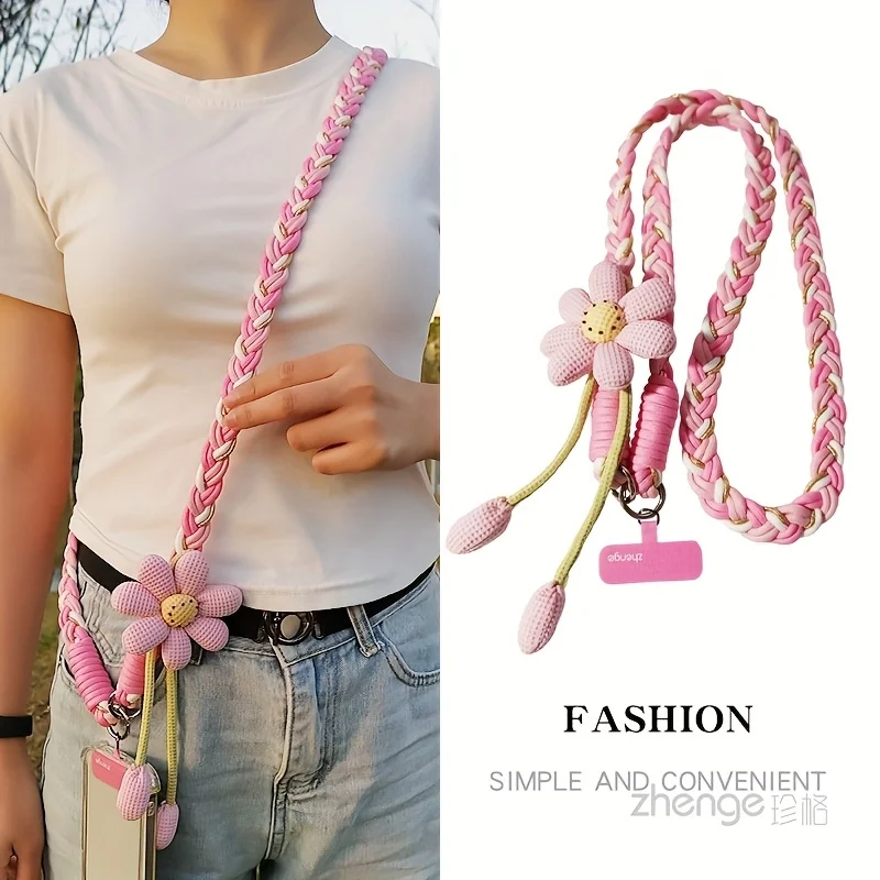 Mobile Phone Lanyard, Handmade Braided Women's Long Rope, for Outdoor Travel Sturdy and Durable Anti-loss and Anti-drop Lanyard
Mobile Phone Lanyard, Handmade Braided Women's Long Rope, for Outdoor Travel Sturdy and Durable Anti-loss and Anti-drop Lanyard