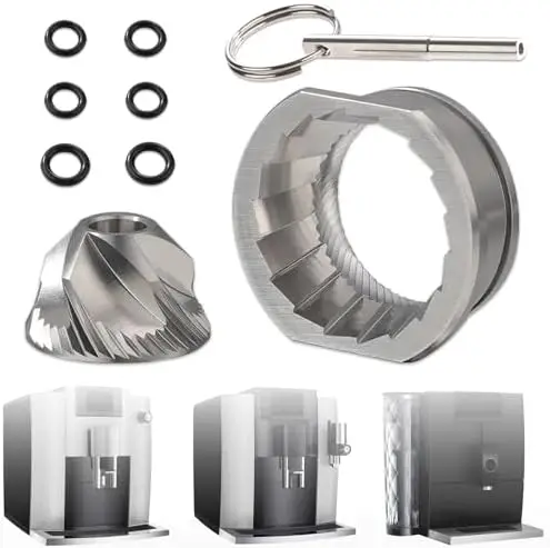 Conical Burr Grinder for JURA G2 G3 E6 E8 E4 ENA4 ENA8 S8 X10 Z10 J6 – High-Precision Replacement for Fresh, Aromatic Coffee
Conical Burr Grinder for JURA G2 G3 E6 E8 E4 ENA4 ENA8 S8 X10 Z10 J6 – High-Precision Replacement for Fresh, Aromatic Coffee