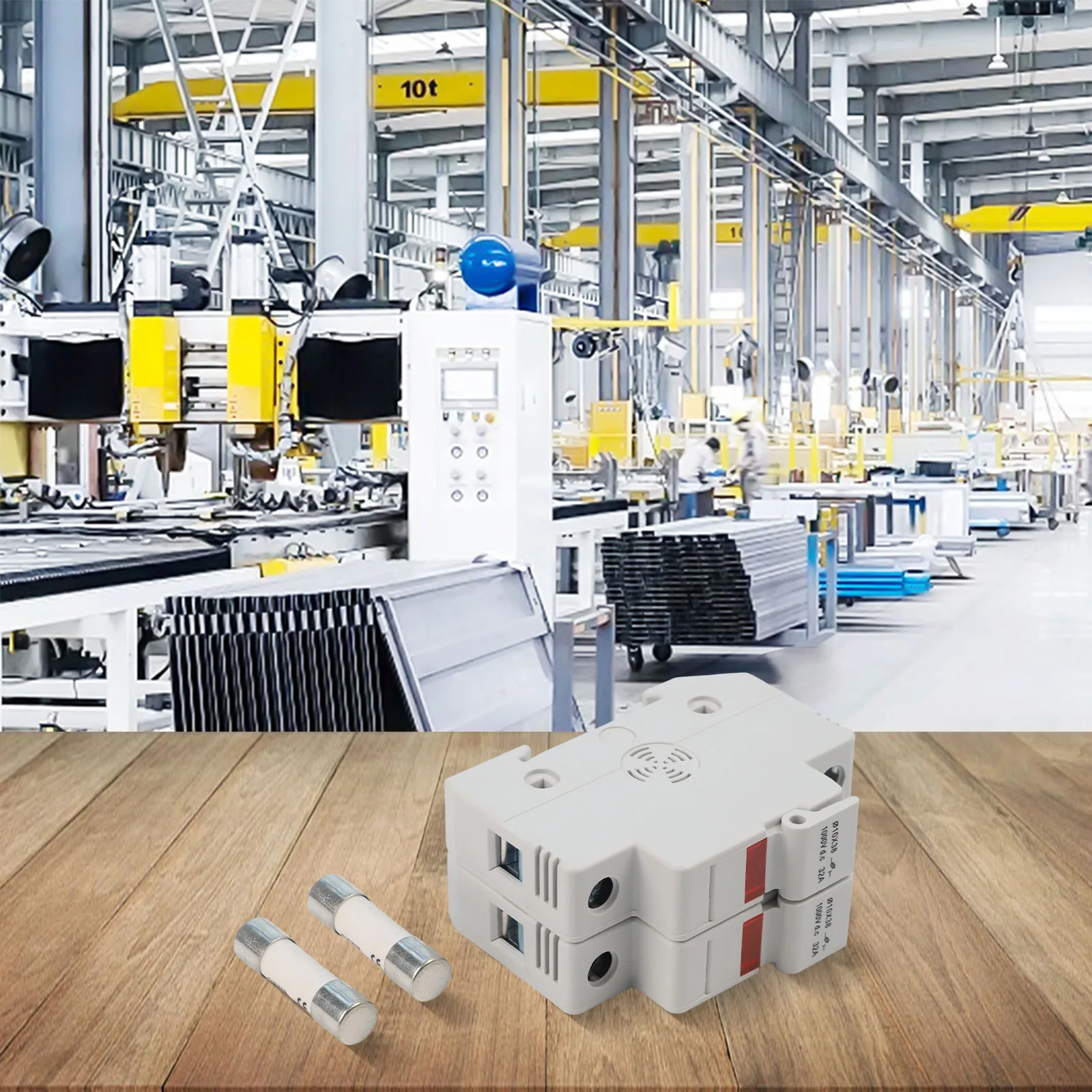 Двухполюсный держатель предохранителя премиум-класса, предназначенный специально для использования в систем солнечной энергии. Совместимость с постоянным током 1000 В.
Двухполюсный держатель предохранителя премиум-класса, предназначенный специально для использования в систем солнечной энергии. Совместимость с постоянным током 1000 В.