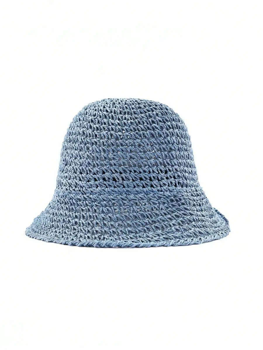 Womens Handwoven Straw Bucket Hat Short Brim Sun Hat For Beach Travel Summer
Womens Handwoven Straw Bucket Hat Short Brim Sun Hat For Beach Travel Summer