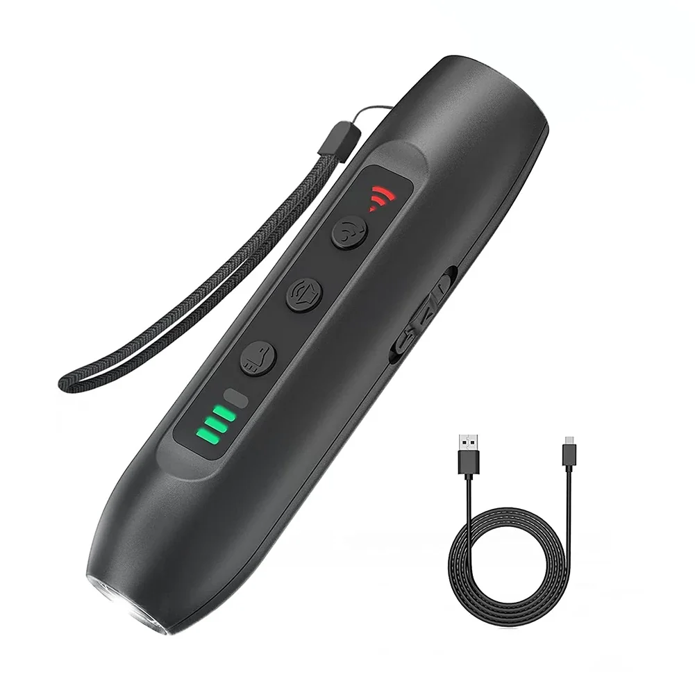 Ultrasonic Dog Repeller Rechargeable Plastic Dog Repellents with LED Flashlight Electronic Training Devices 3 Modes Pet Products
Ultrasonic Dog Repeller Rechargeable Plastic Dog Repellents with LED Flashlight Electronic Training Devices 3 Modes Pet Products