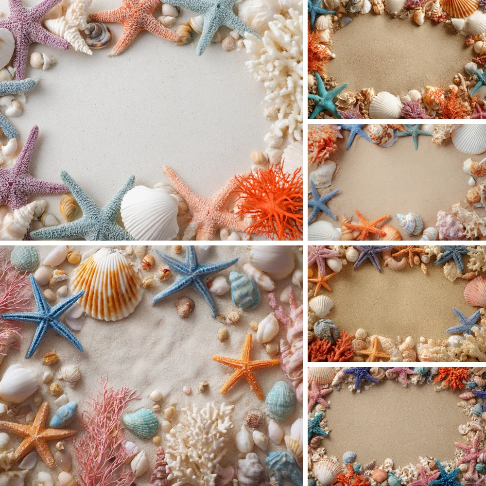 Sand Beach Photography Backdrop Shell Starfish Summer Holiday Party Banner Tropical Theme Happy Birthday Photo Background Props
Sand Beach Photography Backdrop Shell Starfish Summer Holiday Party Banner Tropical Theme Happy Birthday Photo Background Props