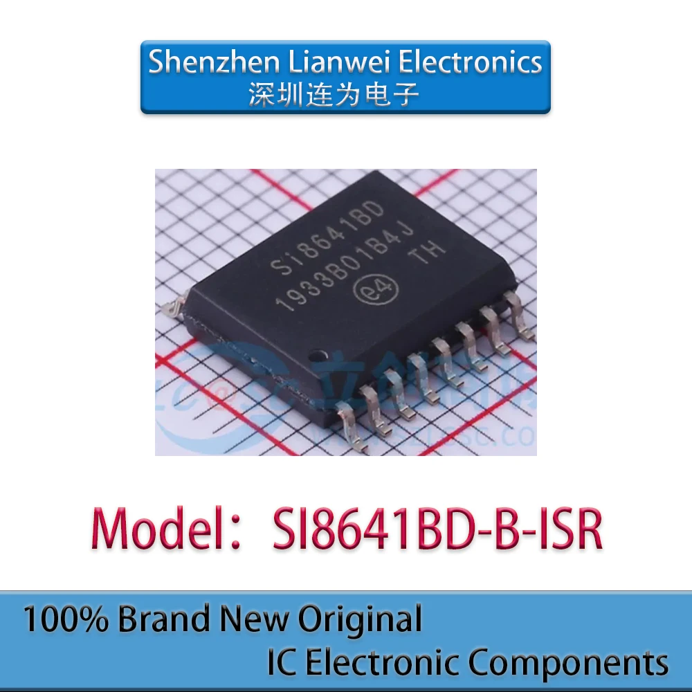 100% New Original SI8641BD SI8641BD-B-ISR IC Chipset SOP-16 
100% New Original SI8641BD SI8641BD-B-ISR IC Chipset SOP-16